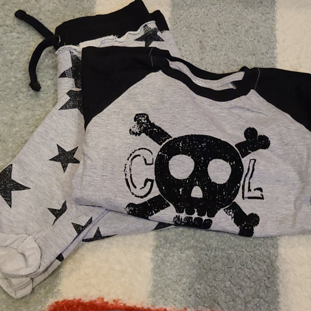 Koala kids skull outfit